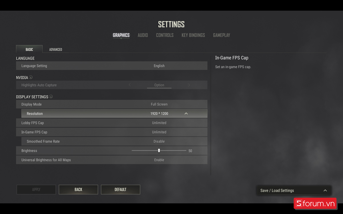 PUBG trên ASUS TUF Gaming F16