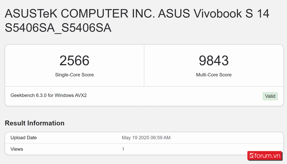 Hiệu năng ASUS Vivobook S 14 2025