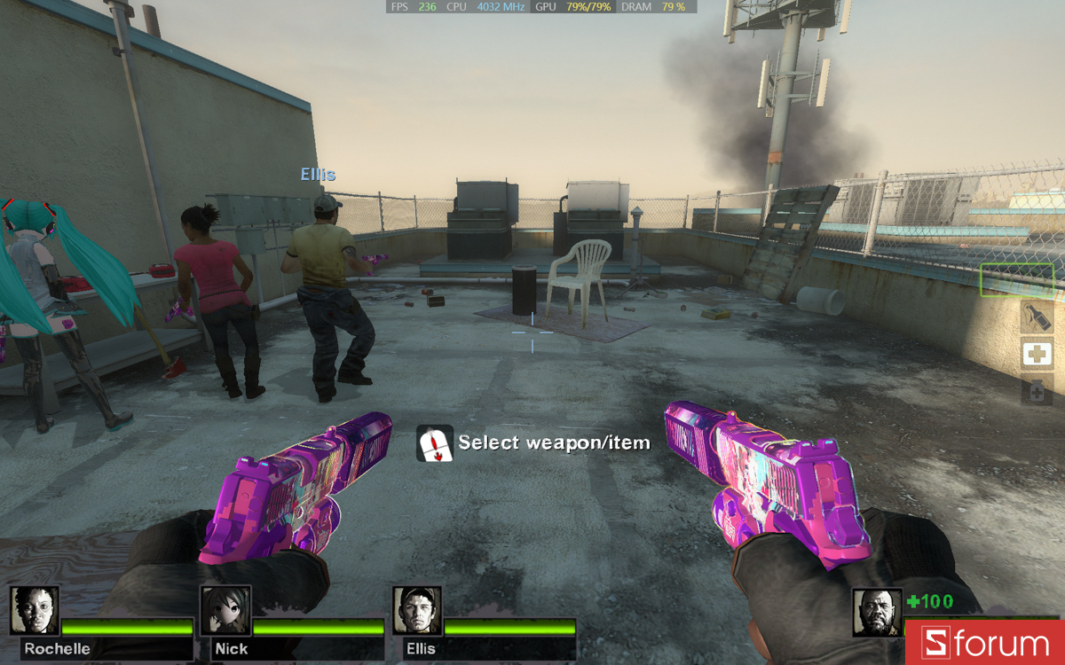 Left 4 Dead trên ASUS ZenBook A14 UX3407NA