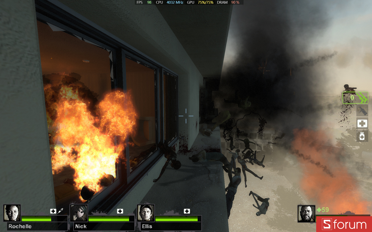 Left 4 Dead trên ASUS ZenBook A14 UX3407NA