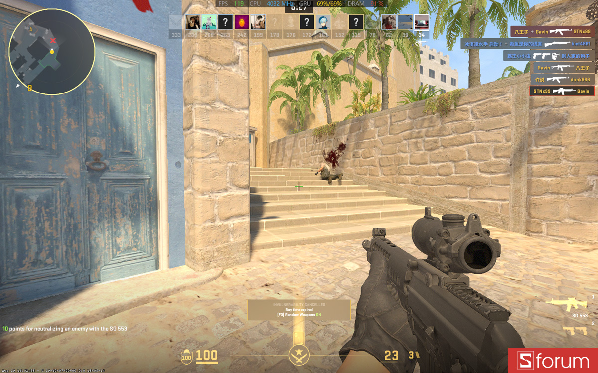 CS:GO 2 trên ASUS ZenBook A14 UX3407NA