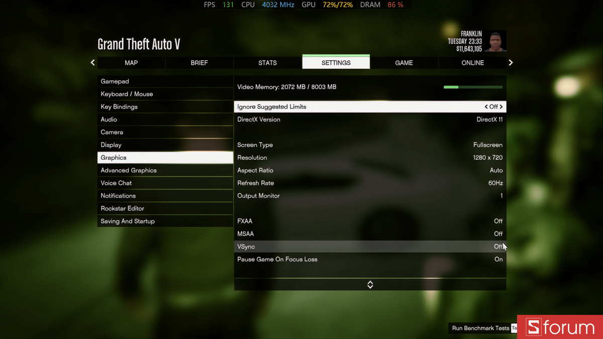 GTA V trên ASUS ZenBook A14 UX3407NA