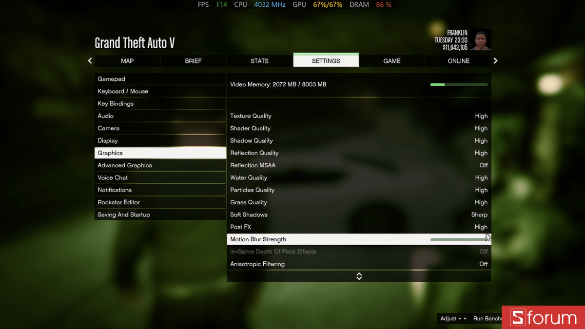 GTA V trên ASUS ZenBook A14 UX3407NA