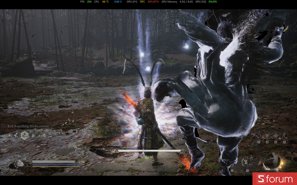 Black Myth Wukong trên Gigabyte Aero X16