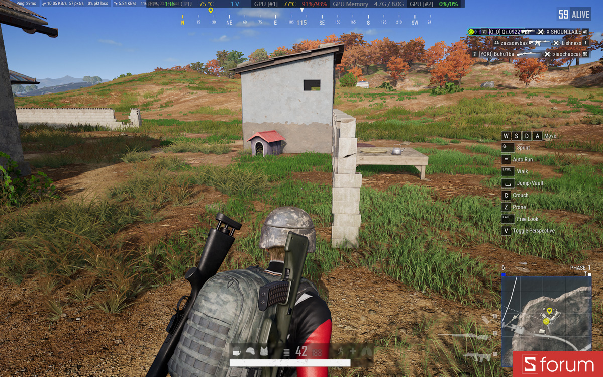 PUBG trên Gigabyte Aero X16