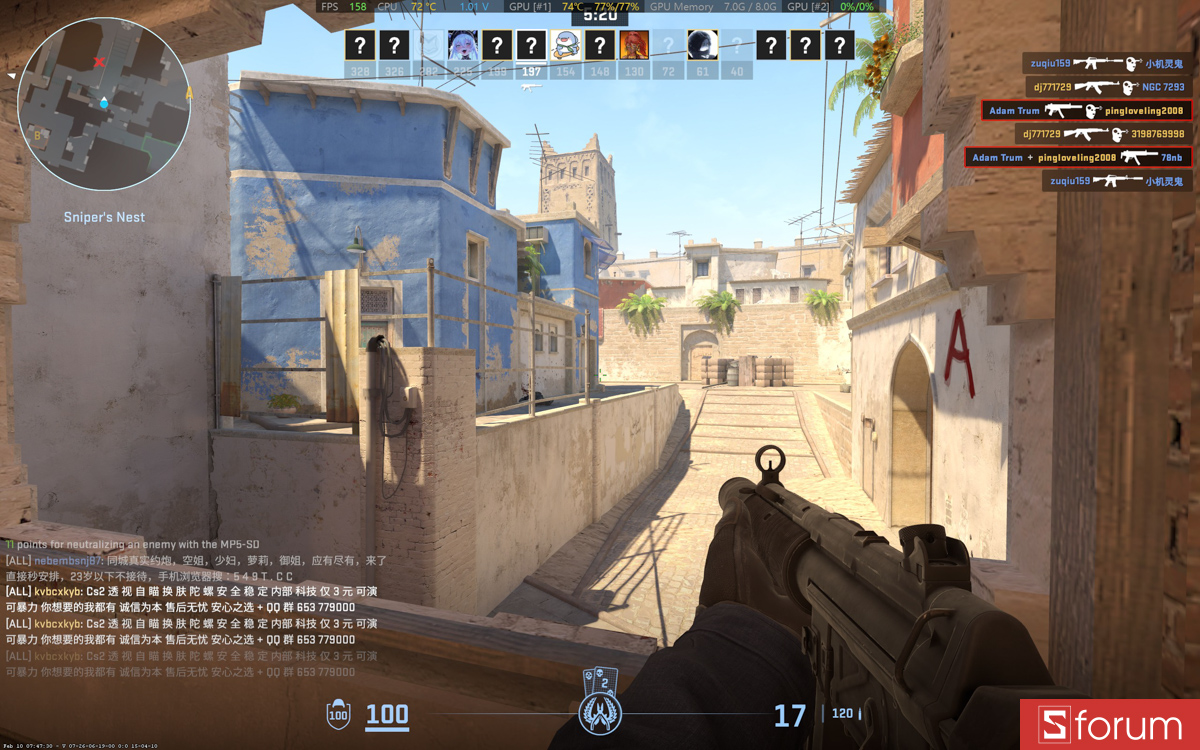 CSGO 2 trên Gigabyte Aero X16