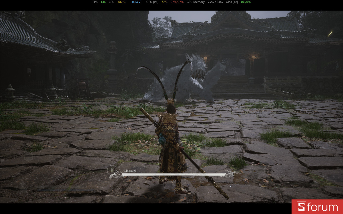 Black Myth Wukong trên Gigabyte Aero X16