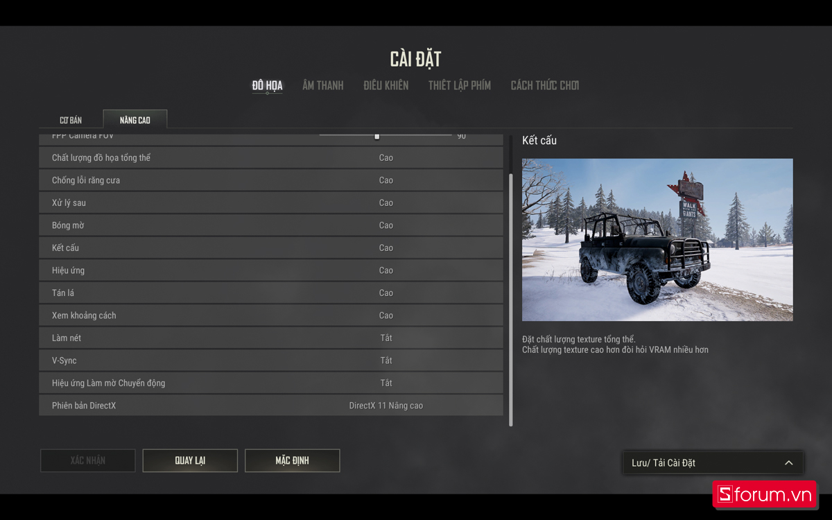 PUBG trên Gigabyte Gaming A16