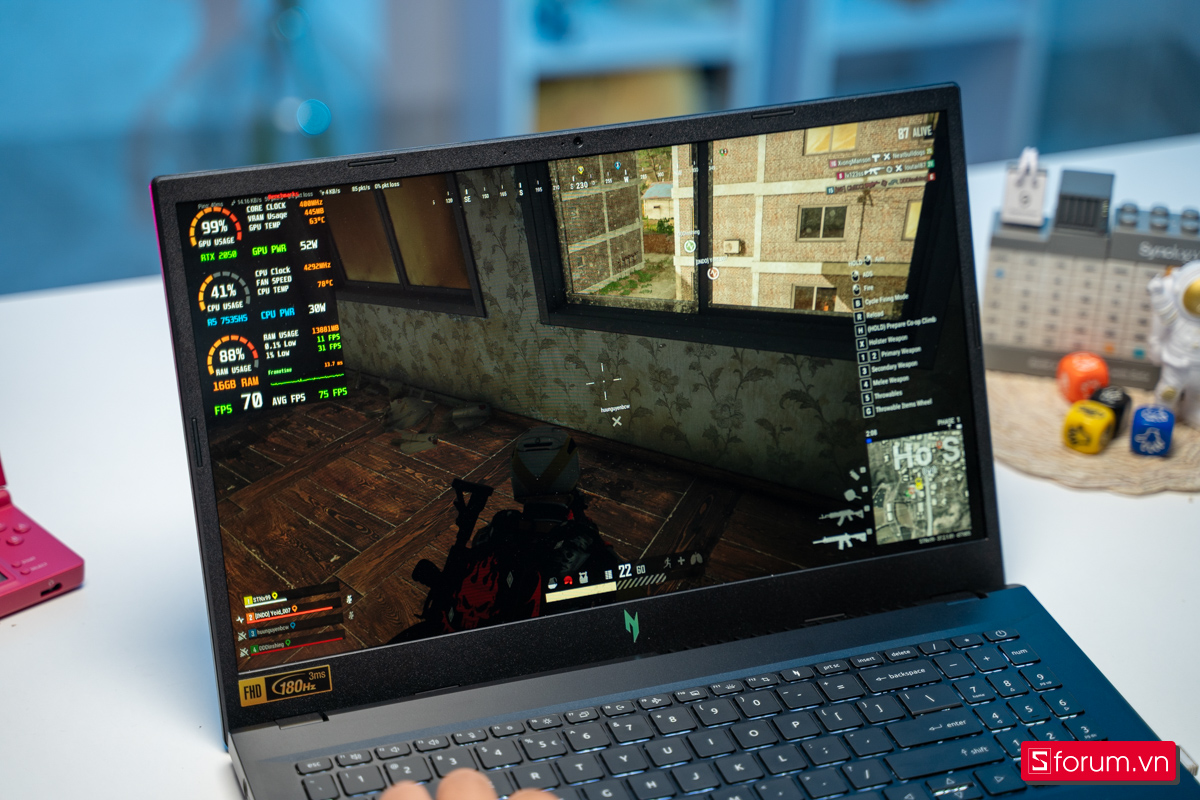 Thông số Acer Nitro V 15 ProPanel