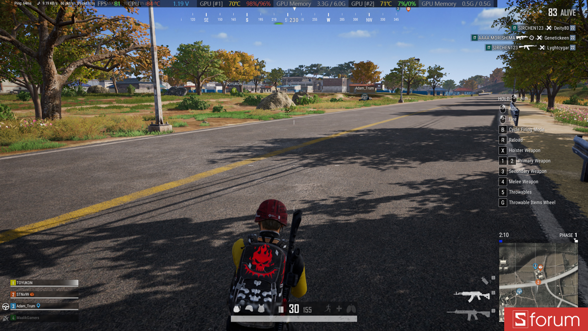 PUBG trên Acer Nitro V 15