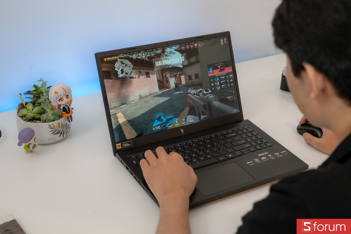 Nhiệt độ trên Acer Nitro V 15 RTX 3050