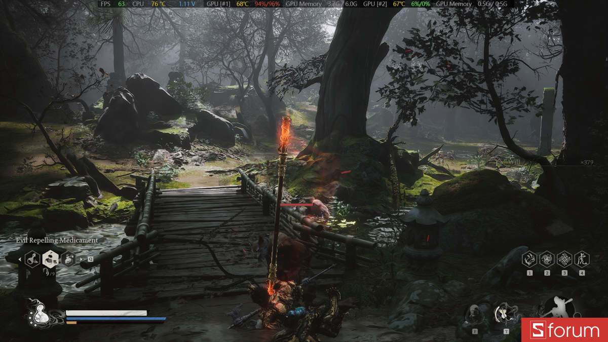 Black Myth Wukong trên Acer Nitro V 15