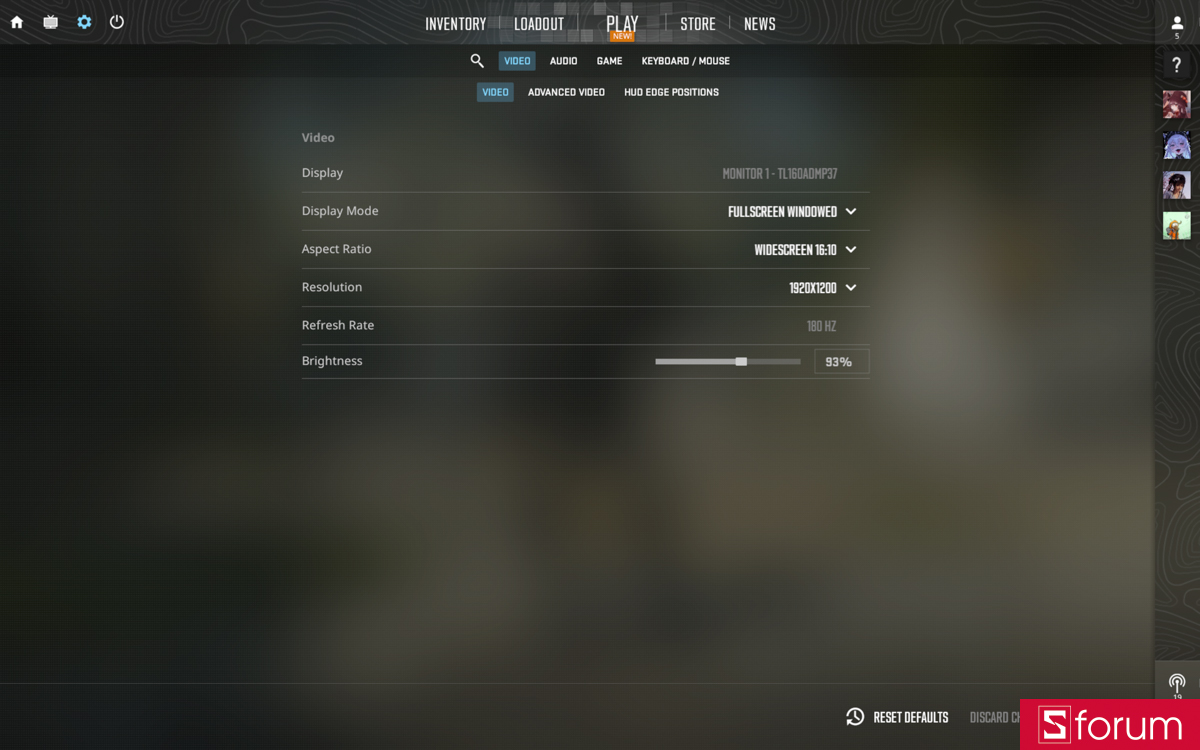 CSGO 2 trên Acer Nitro V 16S AI ProPanel
