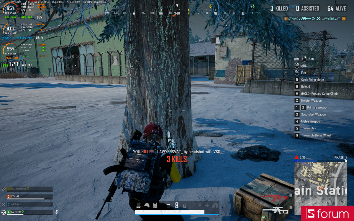 PUBG trên Acer Nitro V 16S AI ProPanel