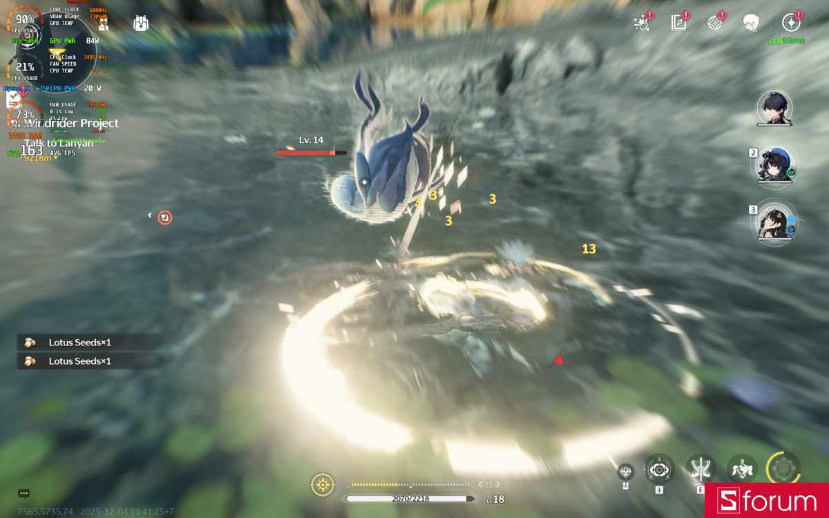 Wuthering Waves trên Acer Nitro V 16S AI ProPanel