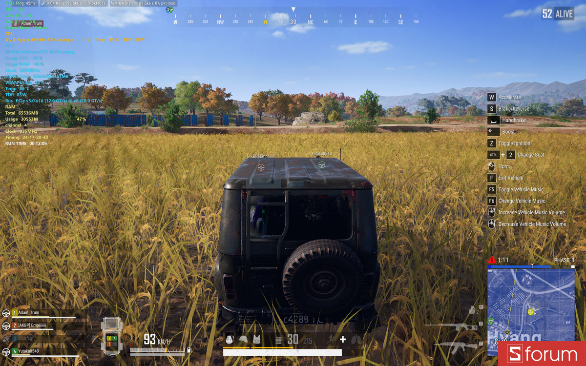 PUBG trên ASUS ProArt P16