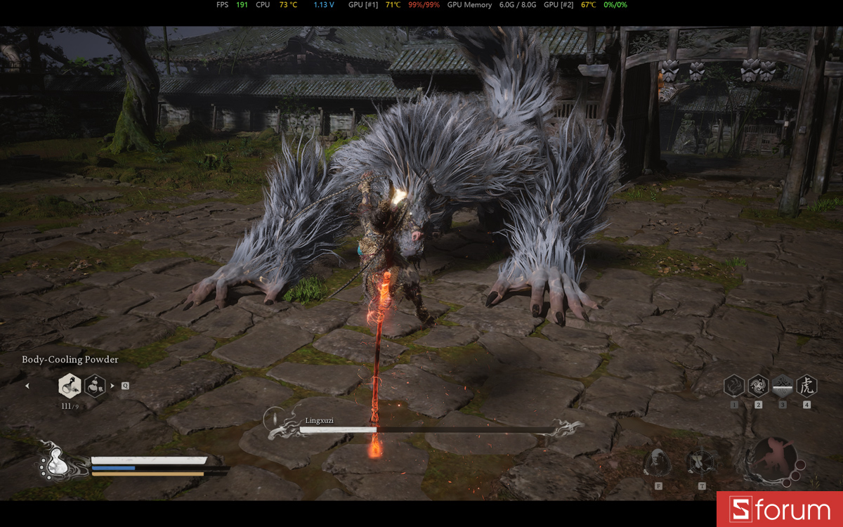 Black Myth Wukong trên ASUS ROG Strix G16 G614P