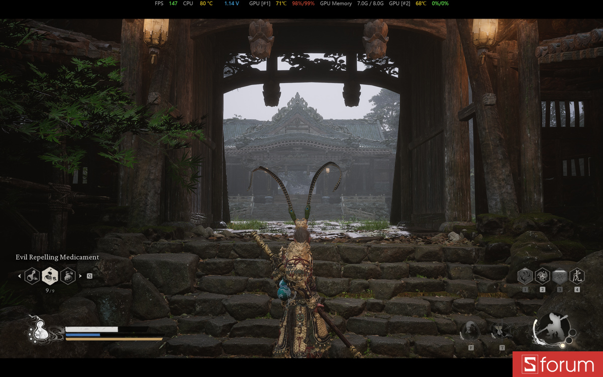 Black Myth Wukong trên ASUS ROG Strix G16 G614P