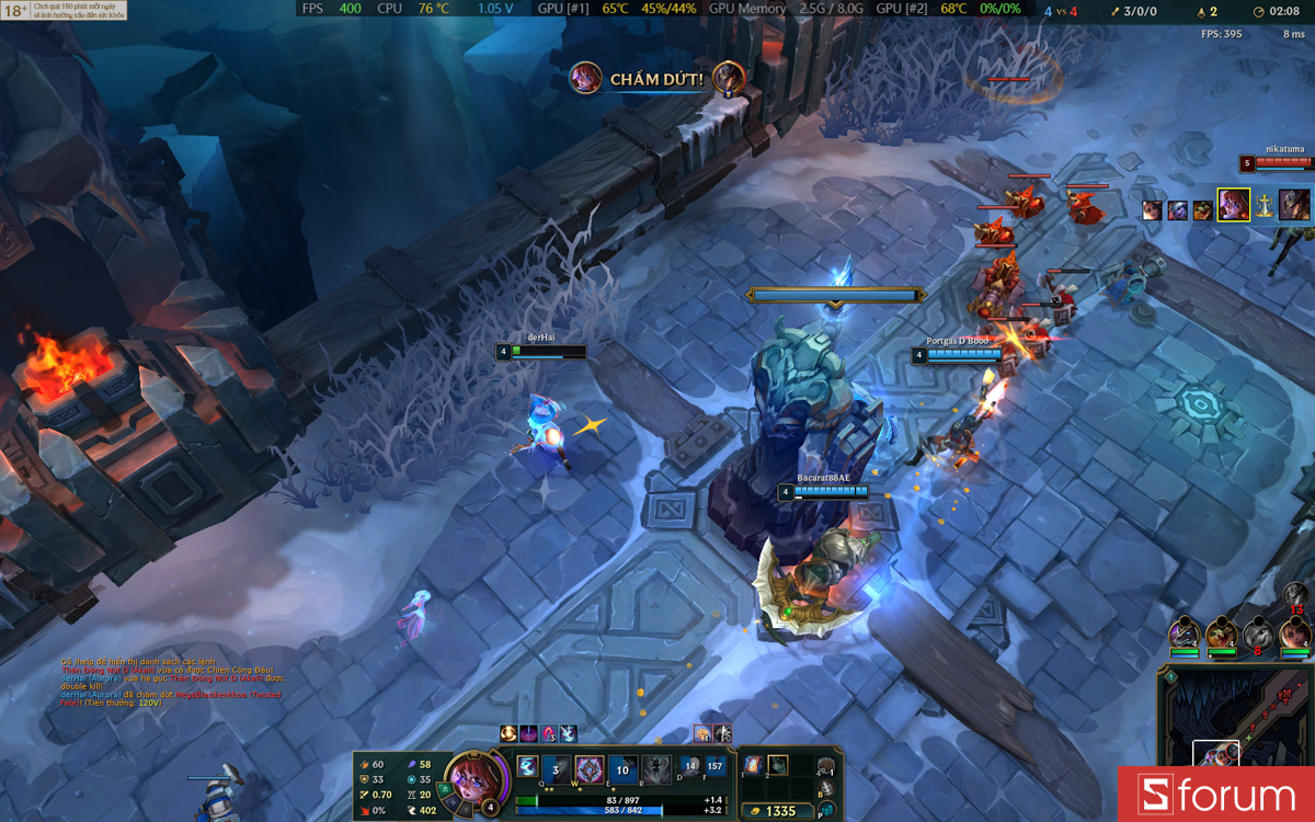 Liên minh huyền thoại trên ASUS ROG Strix G16 G614P