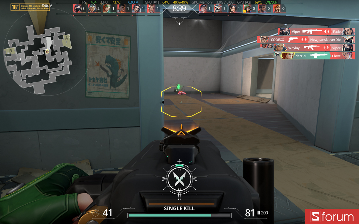 Valorant trên ASUS ROG Strix G16 G614P