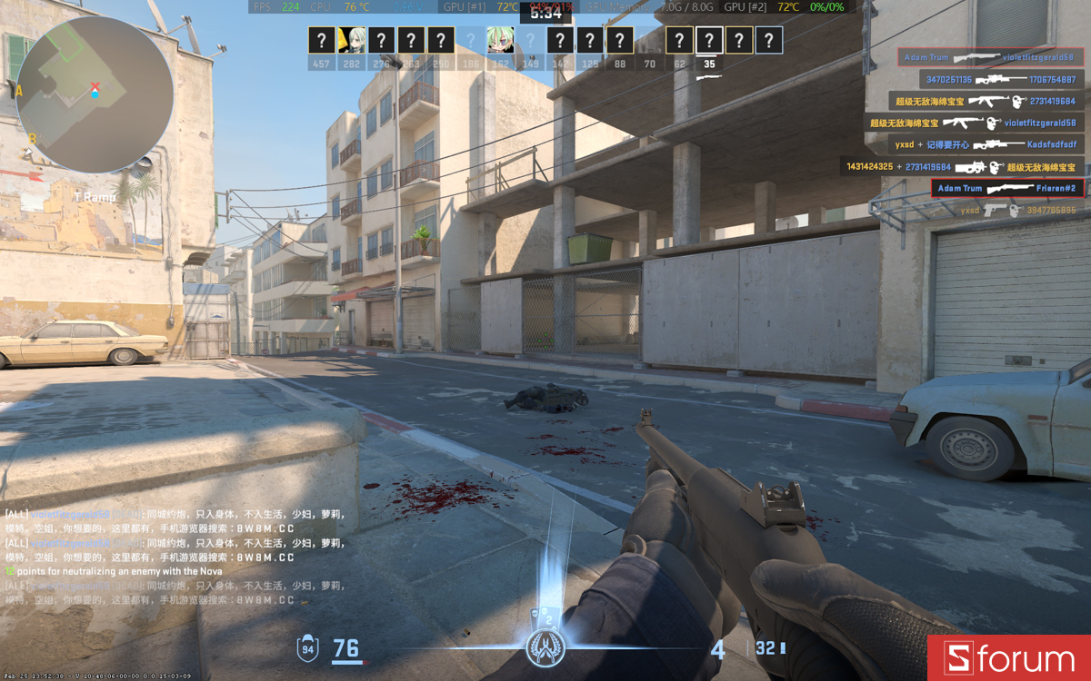 CSGO 2 trên ASUS ROG Strix G16 G614P