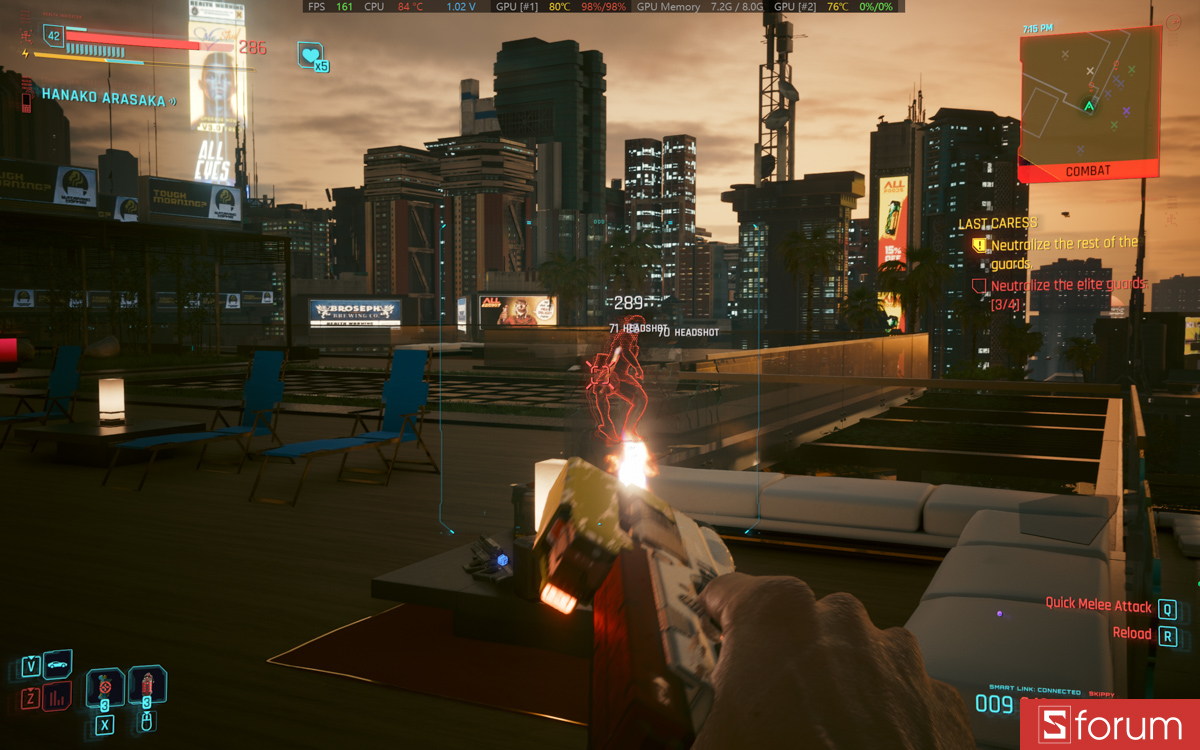 CyberPunk 2077 trên ASUS ROG Strix G16 G614P