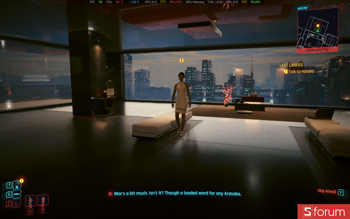 CyberPunk 2077 trên ASUS ROG Strix G16 G614P