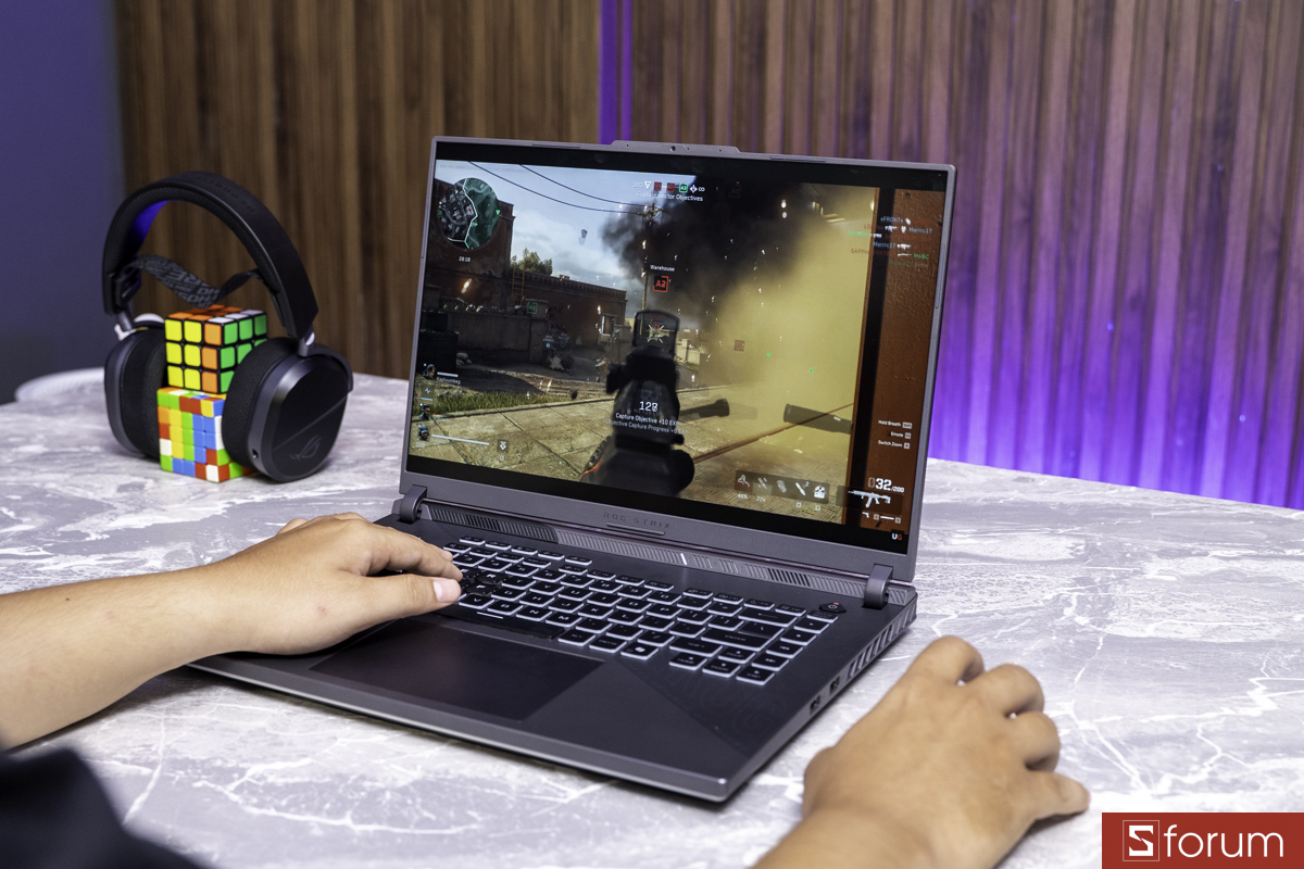 Làm việc văn phòng, đồ họa cùng ASUS ROG Strix G16