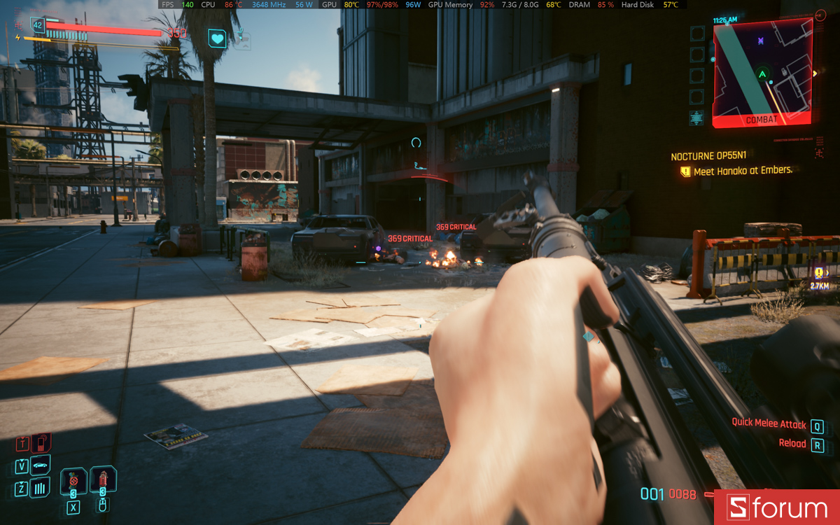 CYBERPUNK 2077 trên ASUS ROG Strix G16