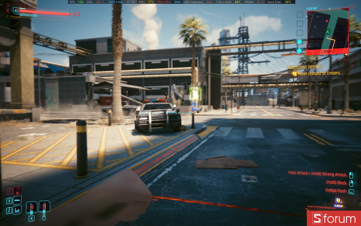 CYBERPUNK 2077 trên ASUS ROG Strix G16