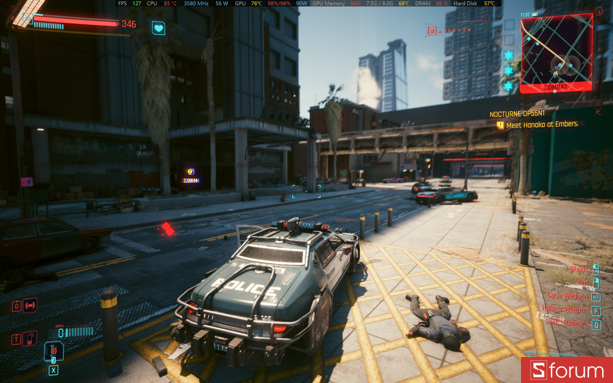 CYBERPUNK 2077 trên ASUS ROG Strix G16