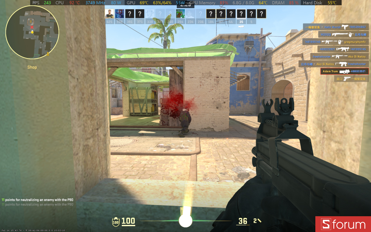 CS:GO 2 trên ASUS ROG Strix G16