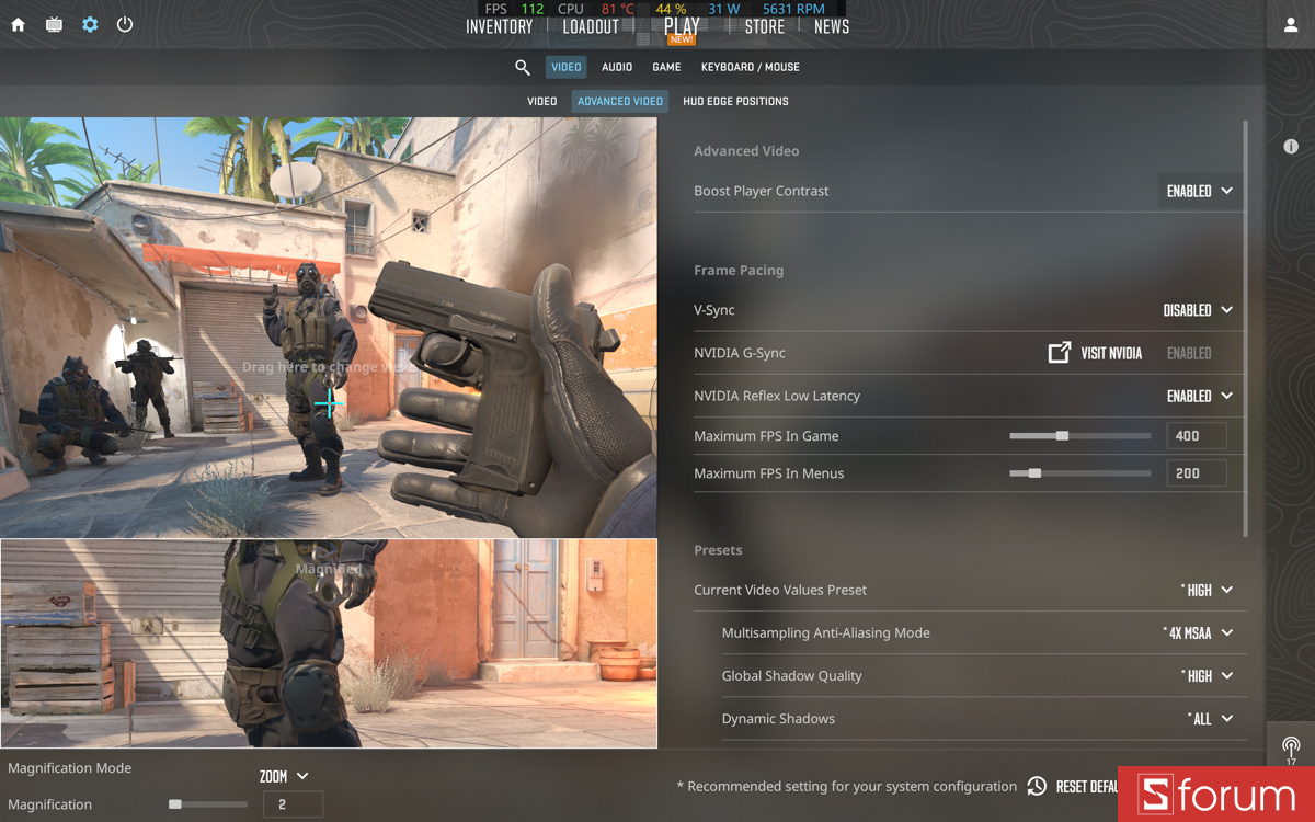 CSGO 2 trên ASUS ROG Zephyrus G14 2026