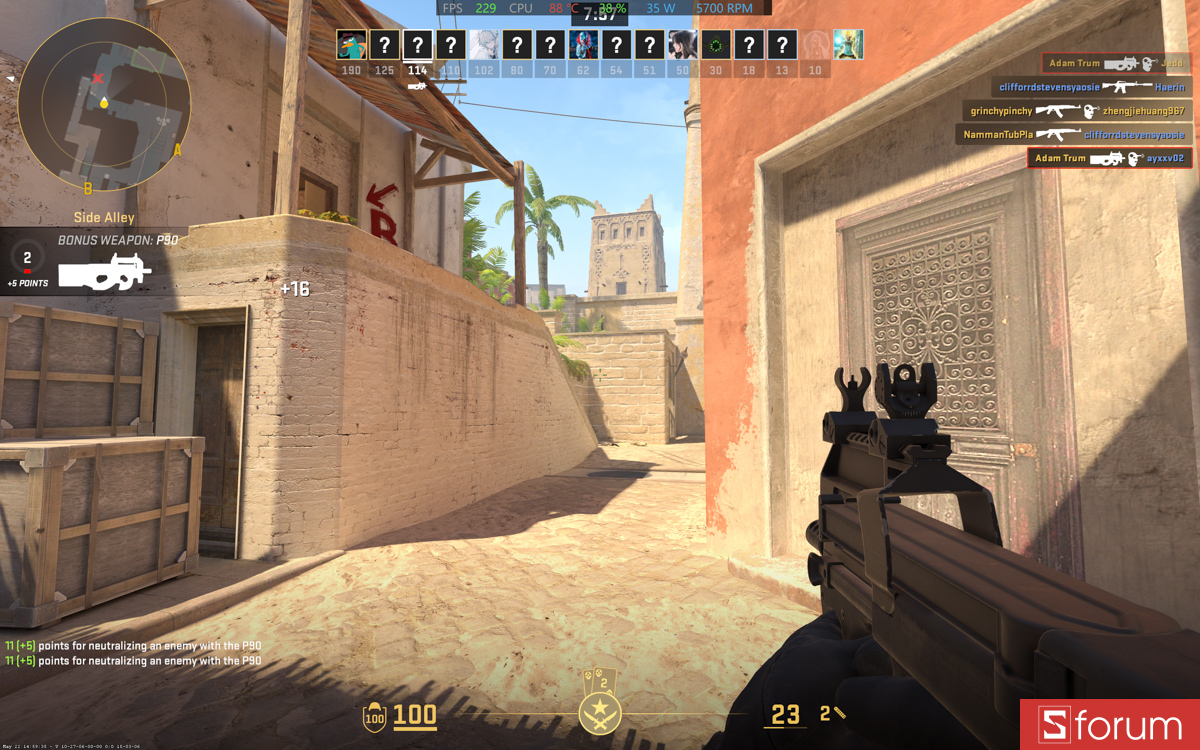 CSGO 2 trên ASUS ROG Zephyrus G14 2026