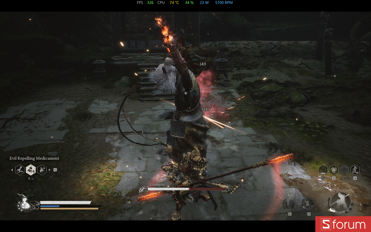 Black Myth Wukong trên ASUS ROG Zephyrus G14 2026