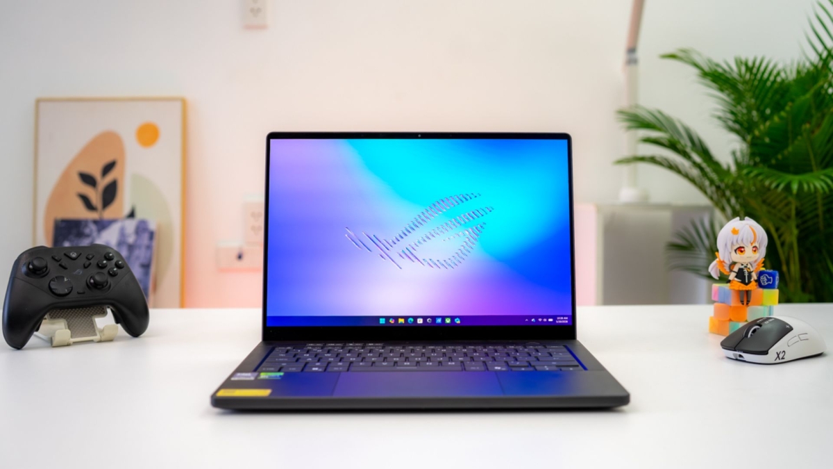 ASUS ROG Zephyrus G14 2026 thoát mác nửa vời! Core Ultra 9 + RTX 5080 "cày nát" Cyberpunk 170+ FPS