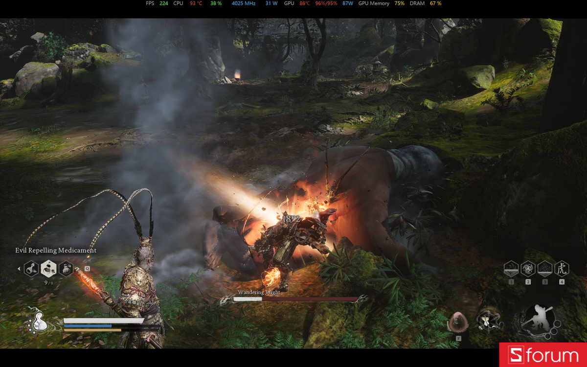 Black Myth Wukong trên ASUS ROG Zephyrus G16 2026