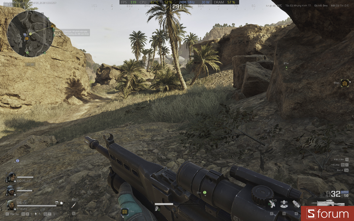 Delta Force trên ASUS TUF Gaming 16 FX610JH