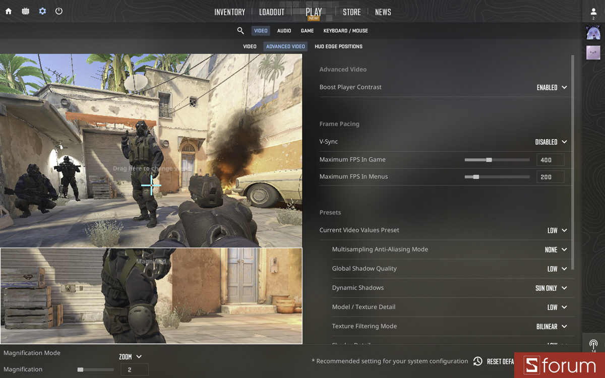CSGO 2 trên ASUS VivoBook 16 A1607QA