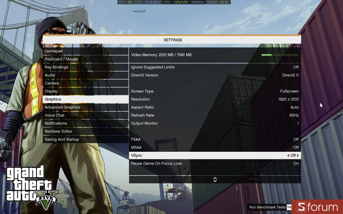 GTA V trên ASUS VivoBook 16 A1607QA