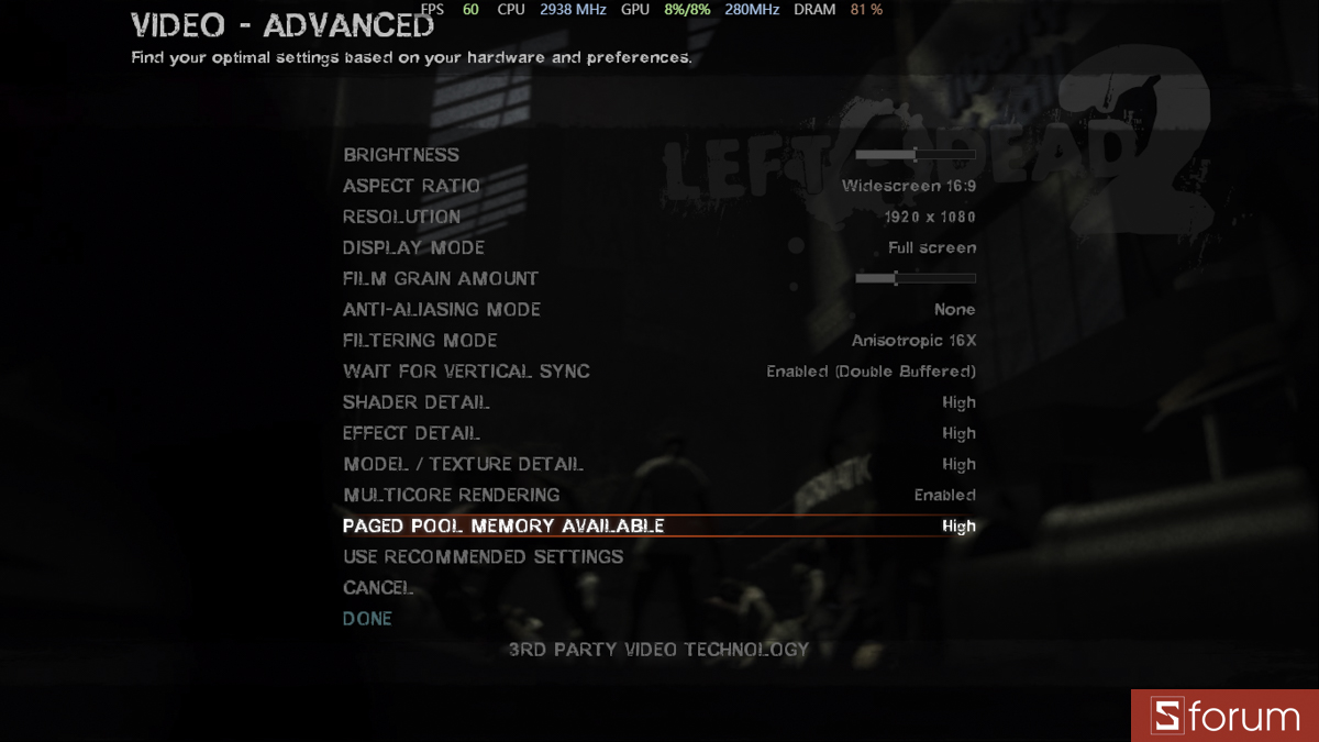 Left 4 Dead trên ASUS VivoBook 16 A1607QA