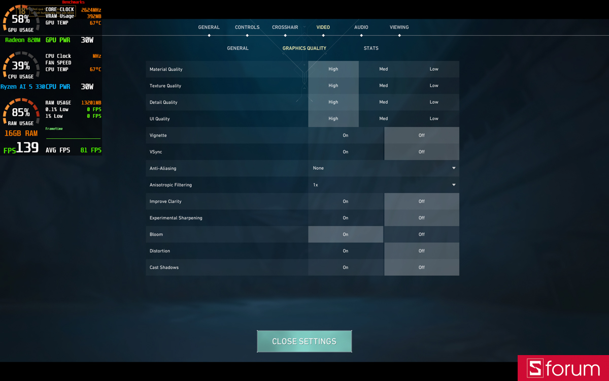 Valorant trên ASUS VivoBook S14 M3407KA