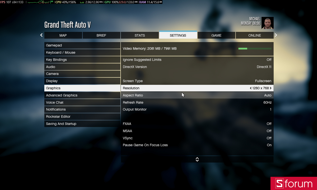 GTA V trên ASUS VivoBook S14 S3407QA