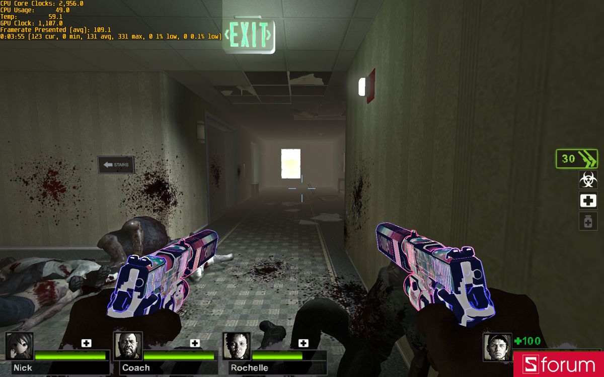 Left 4 dead trên ASUS VivoBook S14 S3407QA