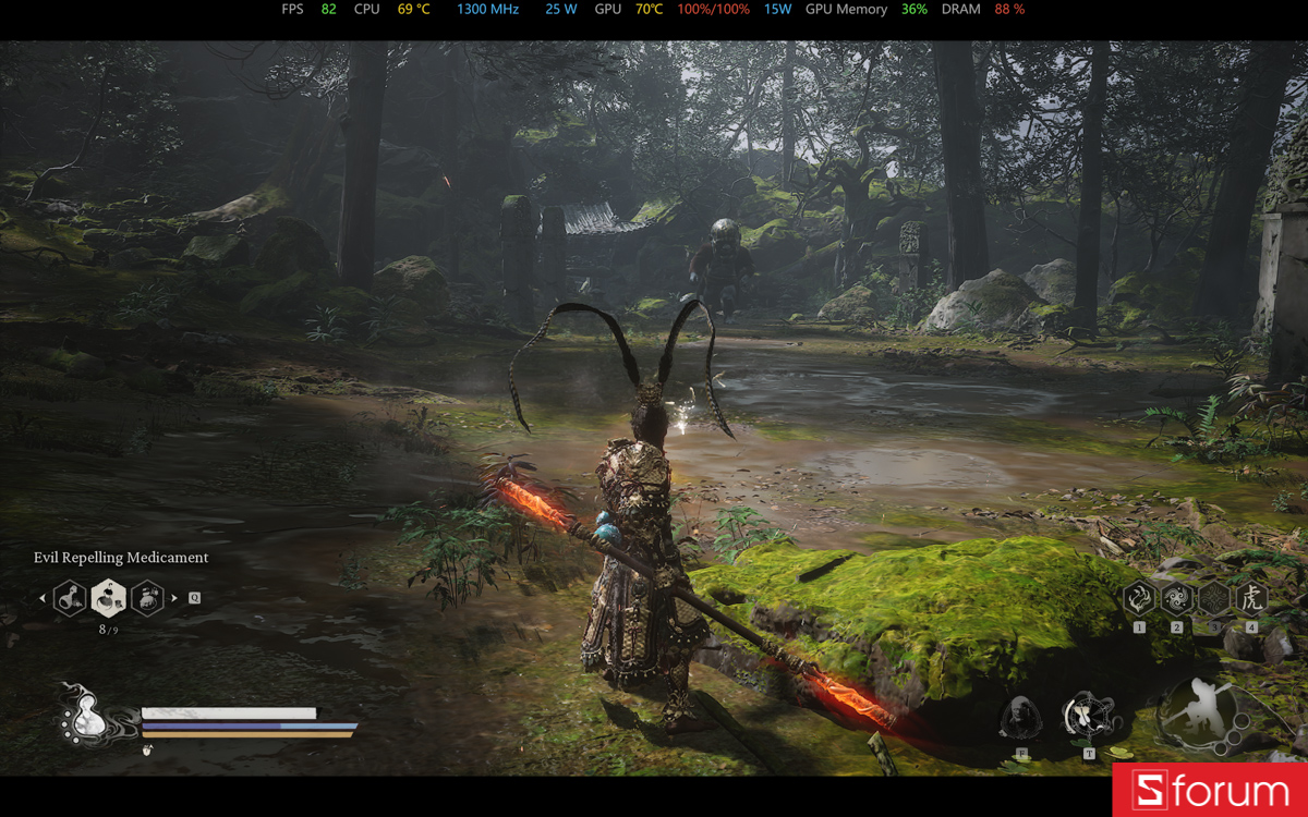 Black Myth Wukong trên ASUS ZenBook DUO 2026