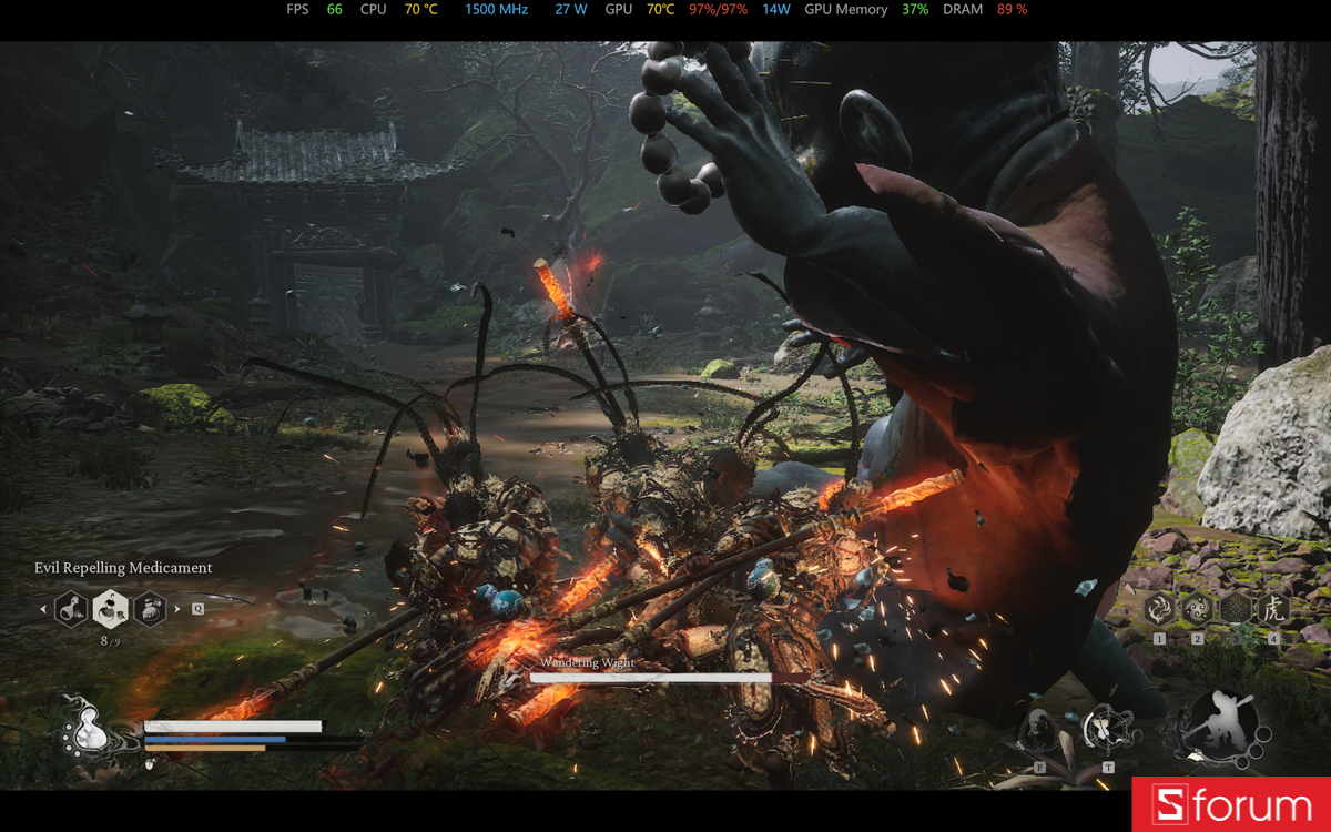 Black Myth Wukong trên ASUS ZenBook DUO 2026