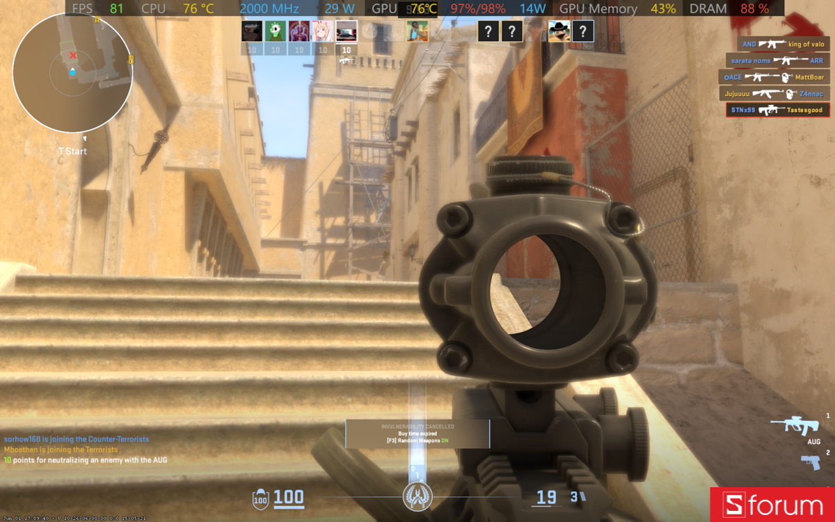 CS:GO 2 trên ASUS ZenBook DUO 2026
