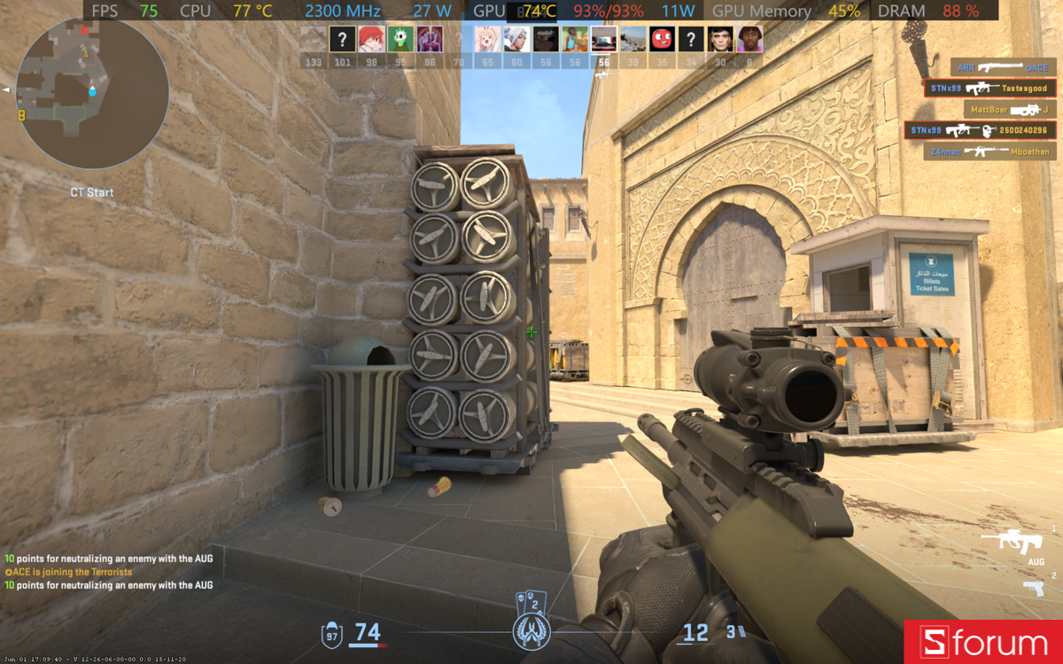 CS:GO 2 trên ASUS ZenBook DUO 2026