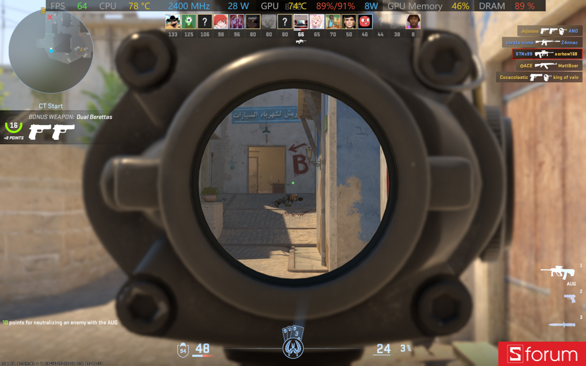 CS:GO 2 trên ASUS ZenBook DUO 2026