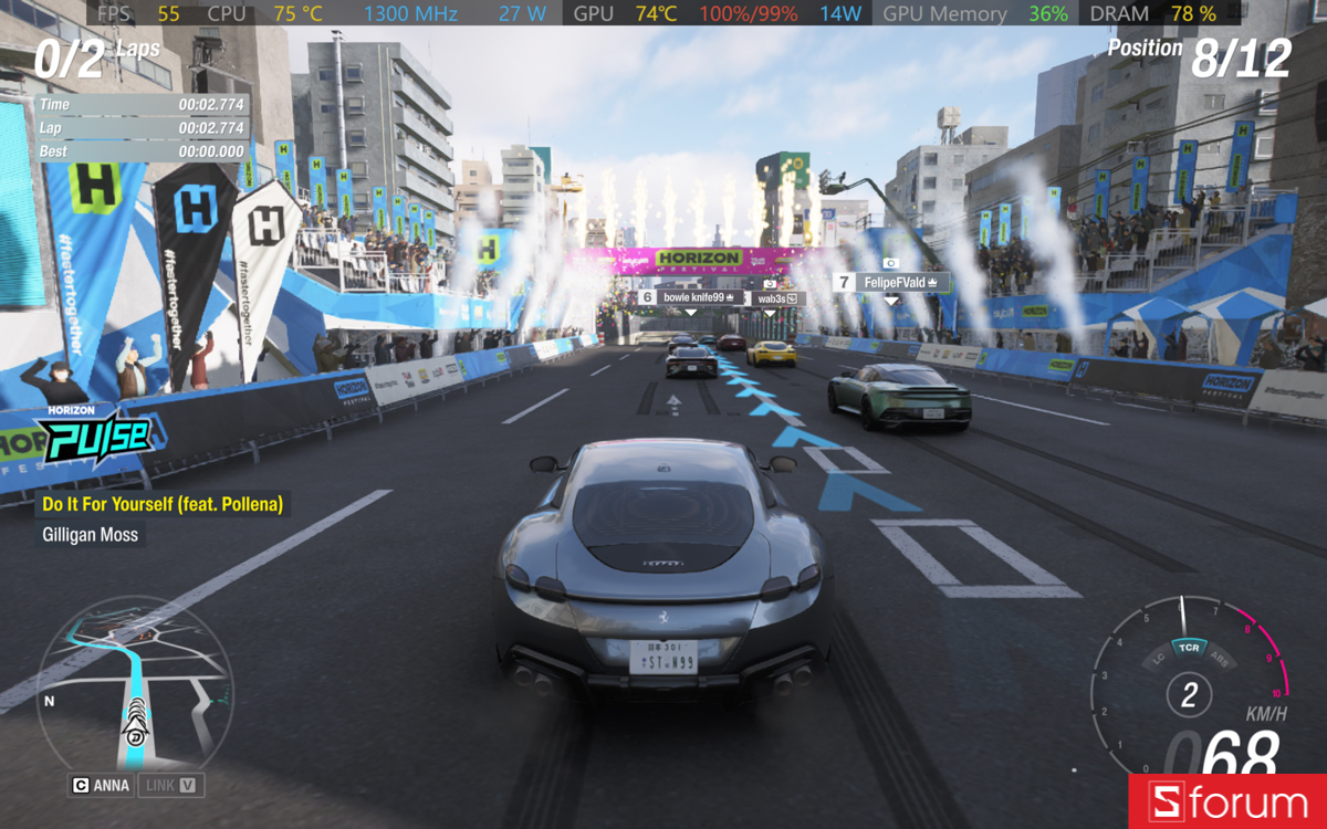Forza Horizon 6 trên ASUS ZenBook DUO 2026